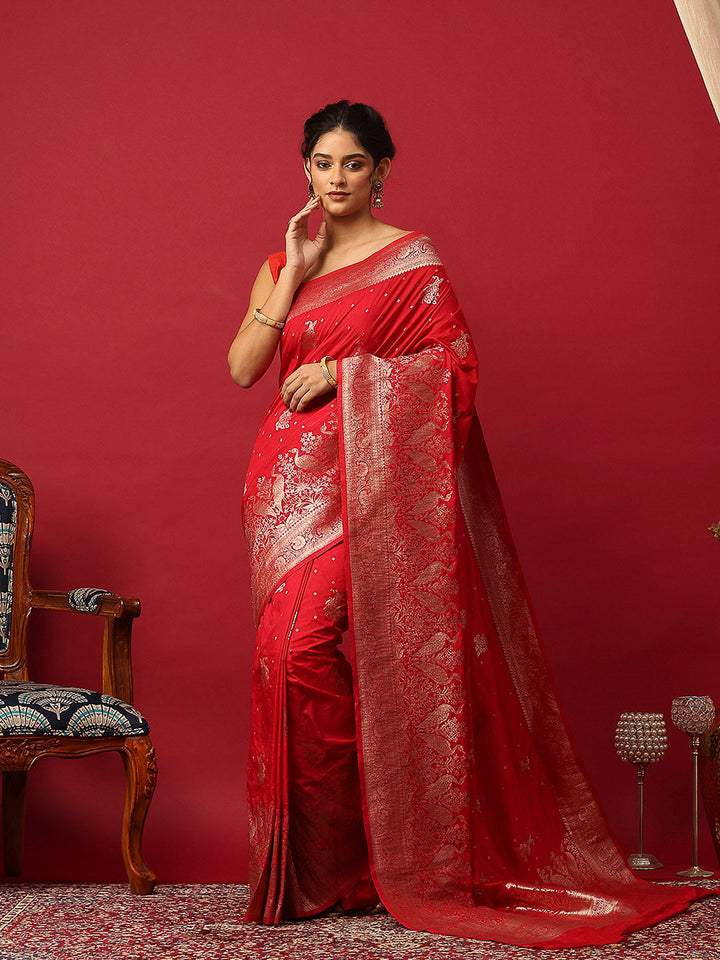 Woven Design Art Silk Saree