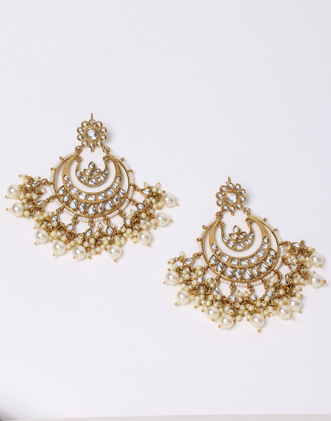 MBZ Meena Bazaar-Gold Plated Earrings