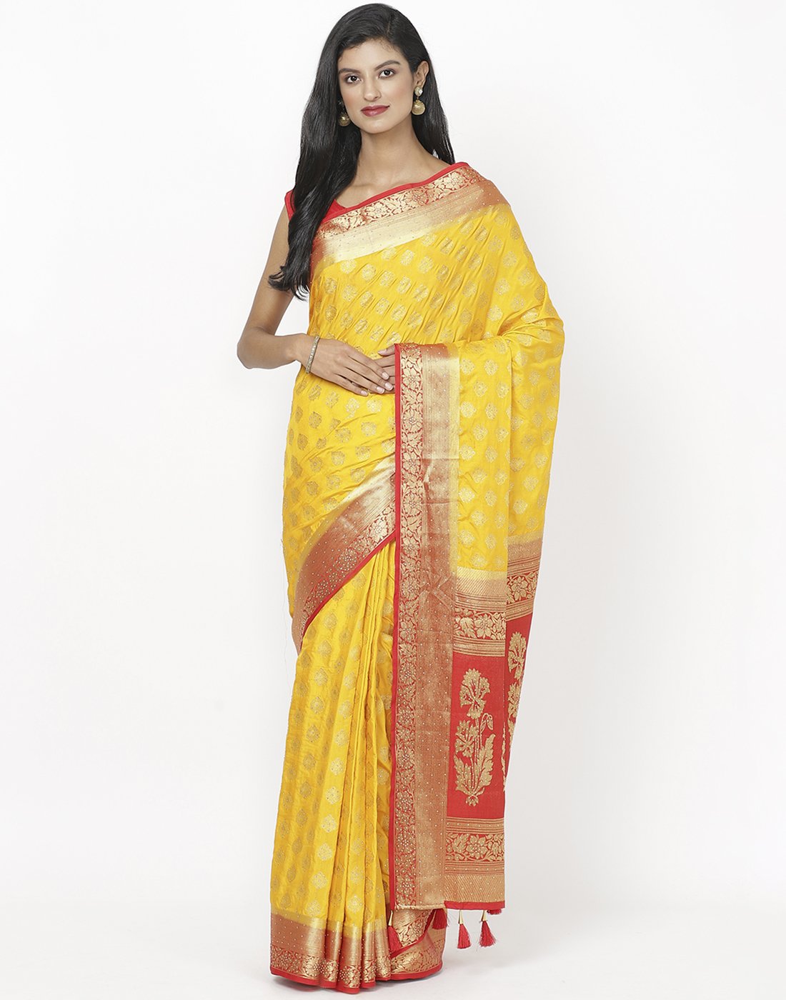 MBZ Meena Bazaar-Art Handloom Saree