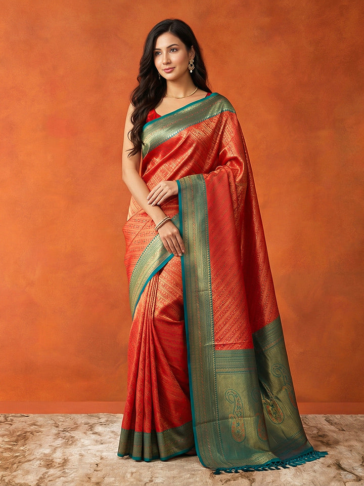 Woven Design Art Silk Saree