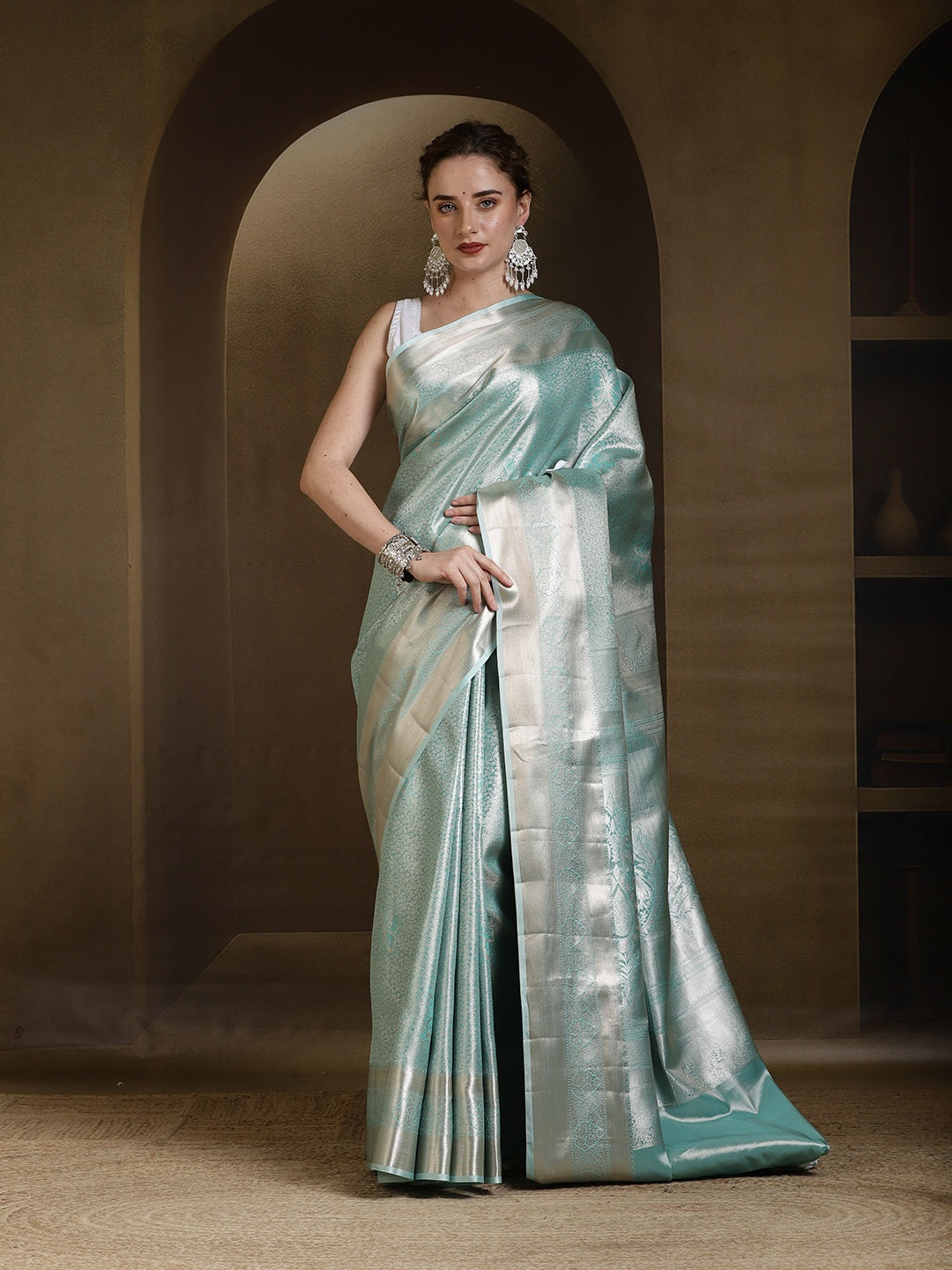 Woven Design Art Silk Saree