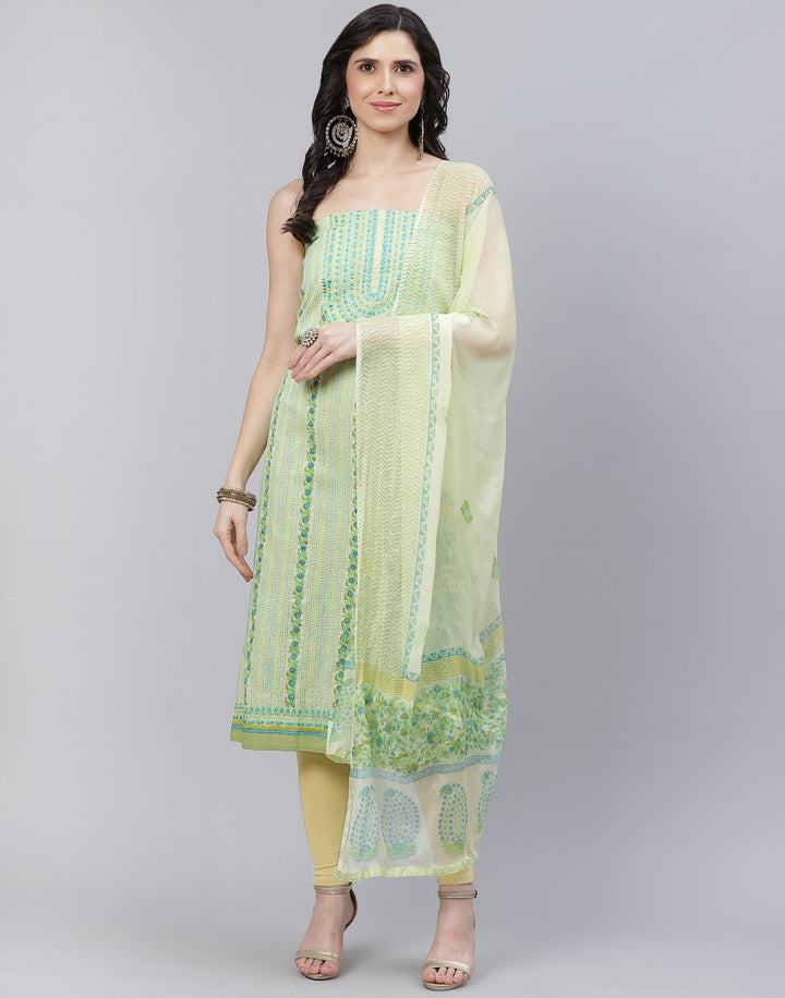 Printed Cotton Suit Piece