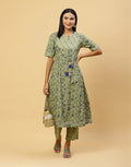Printed Cotton Kurti With Pant