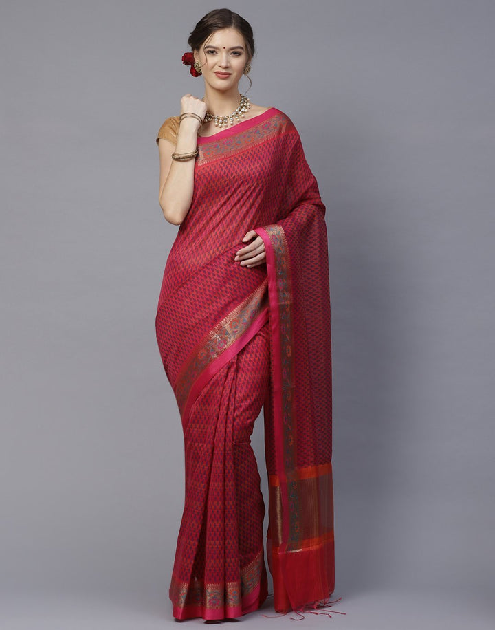 Cotton Printed Saree