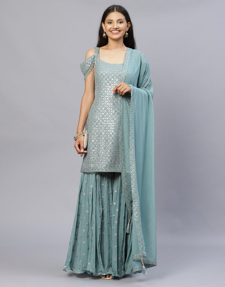 Georgette Salwar Kameez Stitched Suit