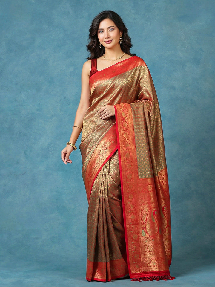 Woven Design Art Silk Saree