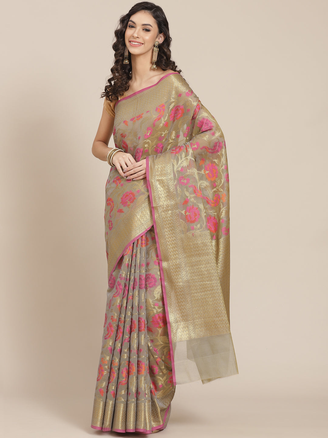 Woven Cotton Saree