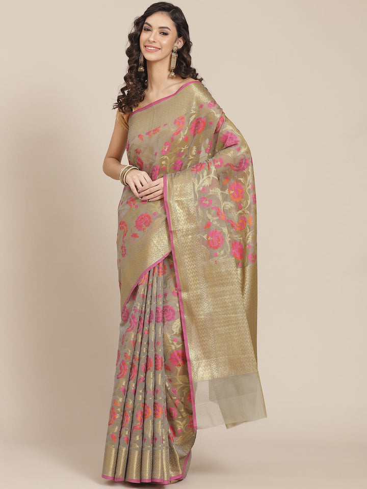 Woven Cotton Saree