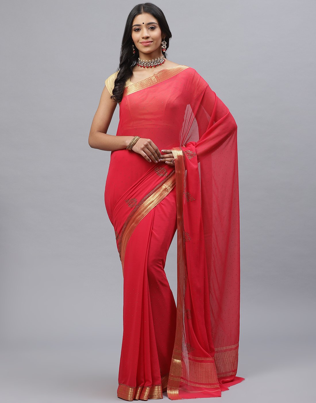 Art Chiffon Saree