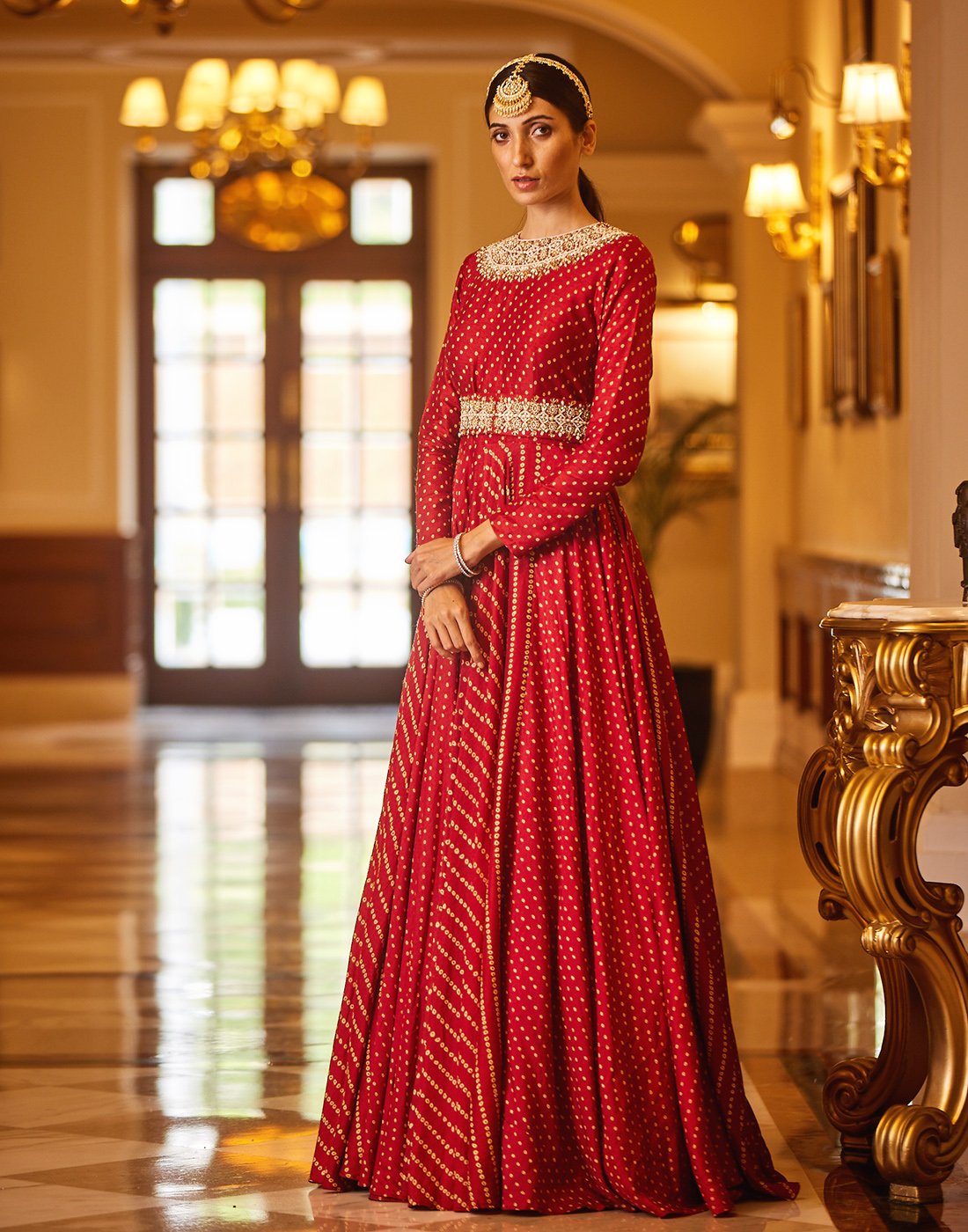 Embroidered Art Handloom Dupion Salwar Kameez Stitched Suit With Net Dupatta