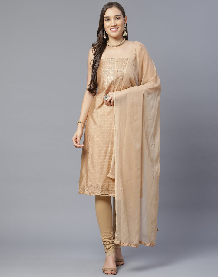 Chanderi Suit Set