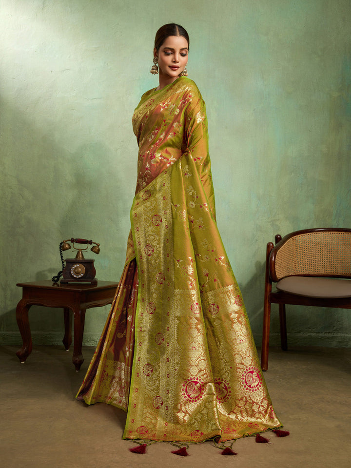 Woven Design Art Silk Saree