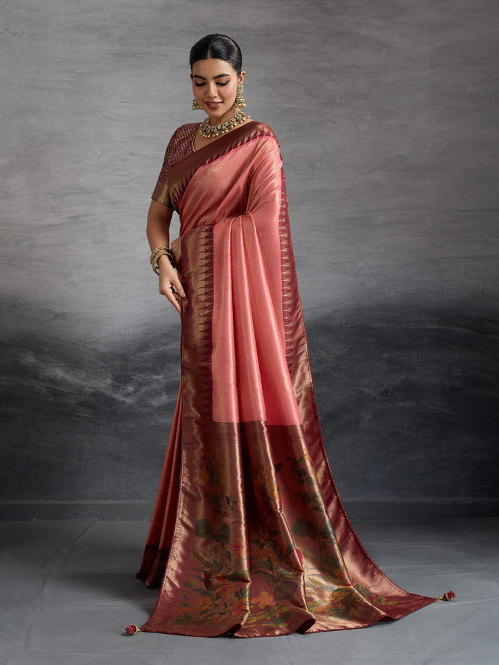 Woven Design Kanjivaram Silk Saree