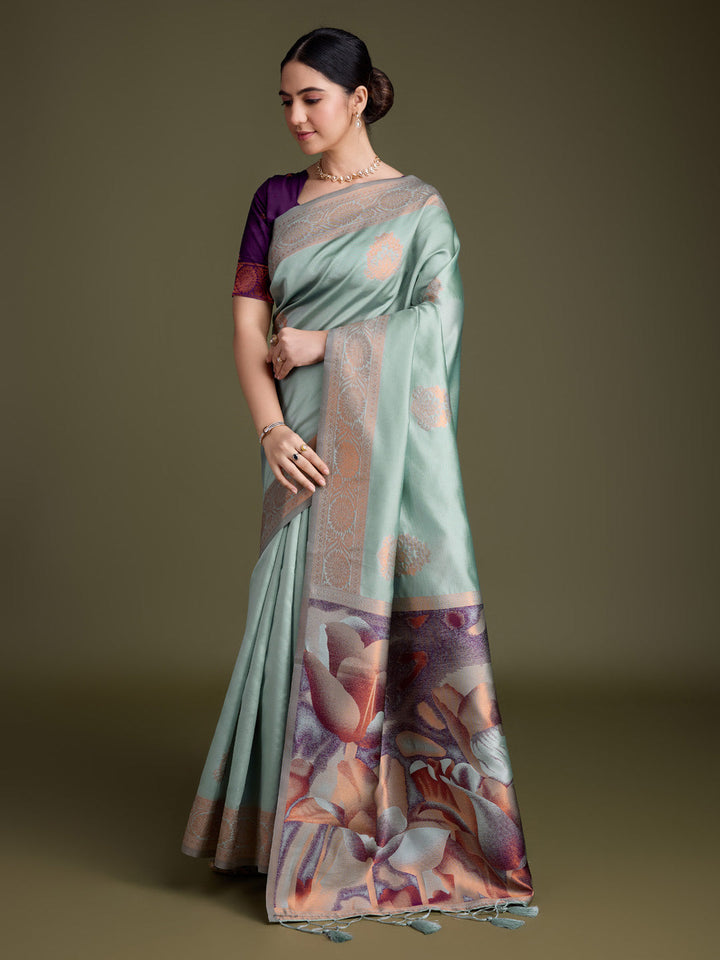 Woven Design Art Silk Saree