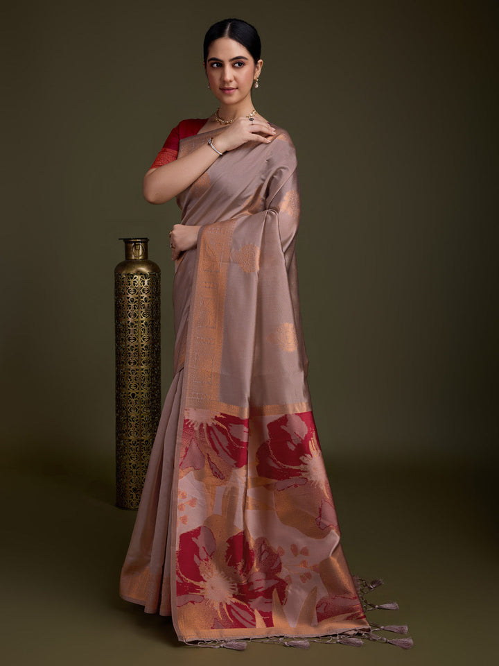 Woven Design Art Silk Saree
