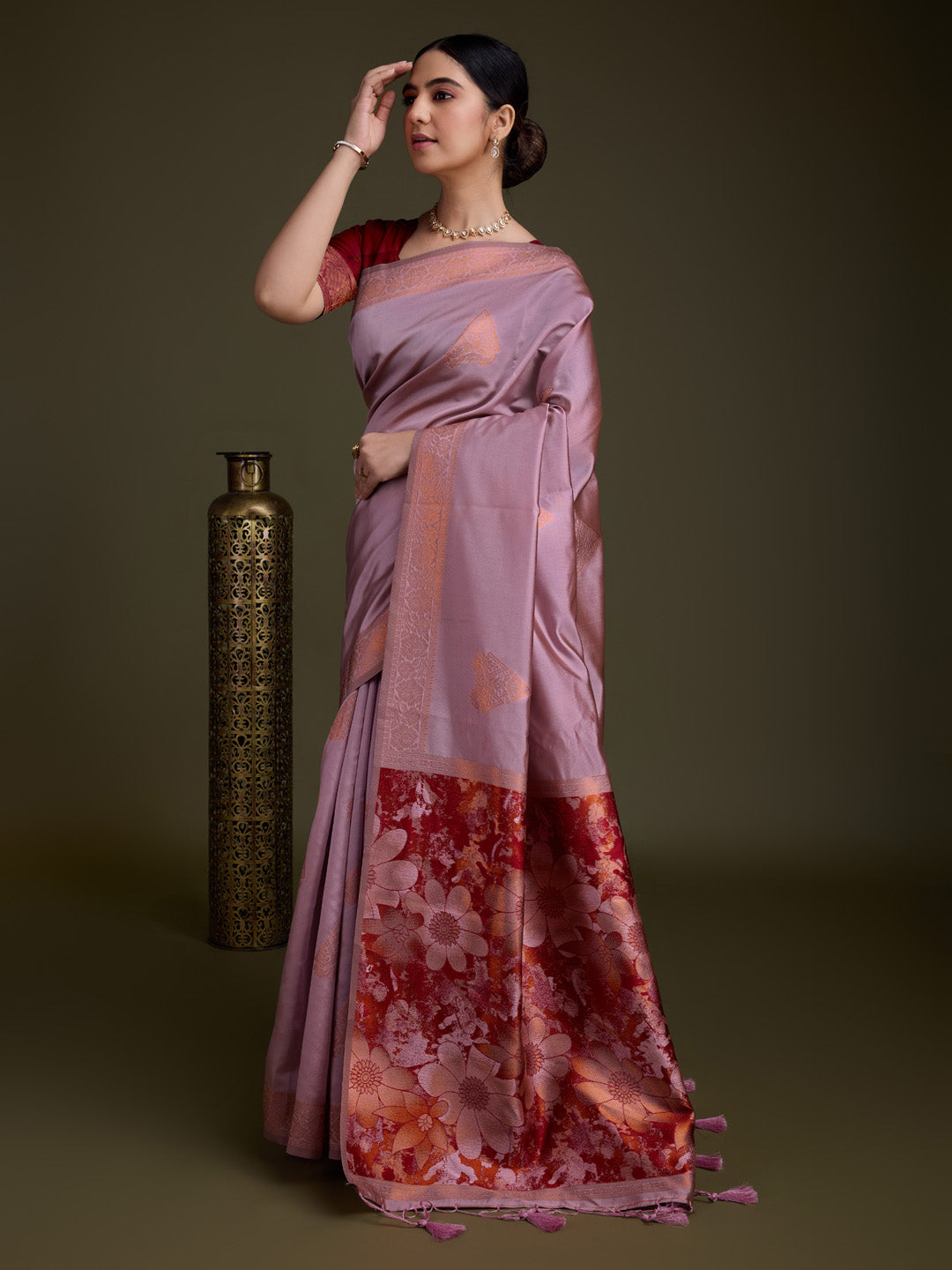 Woven Design Art Silk Saree