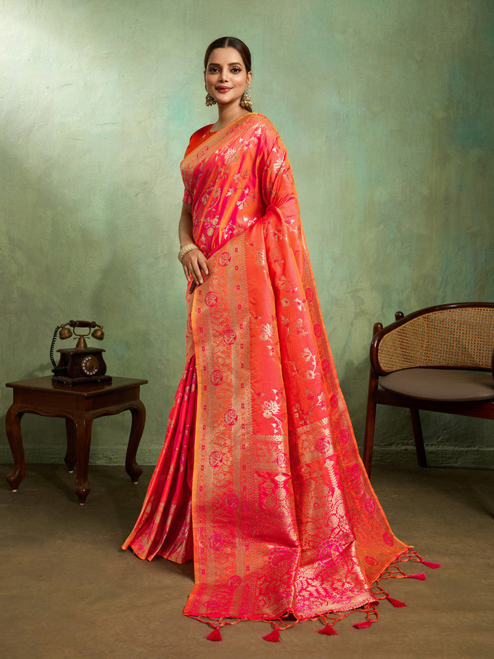 Woven Design Art Silk Saree
