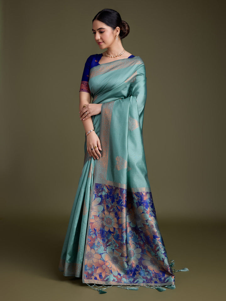 Woven Design Art Silk Saree