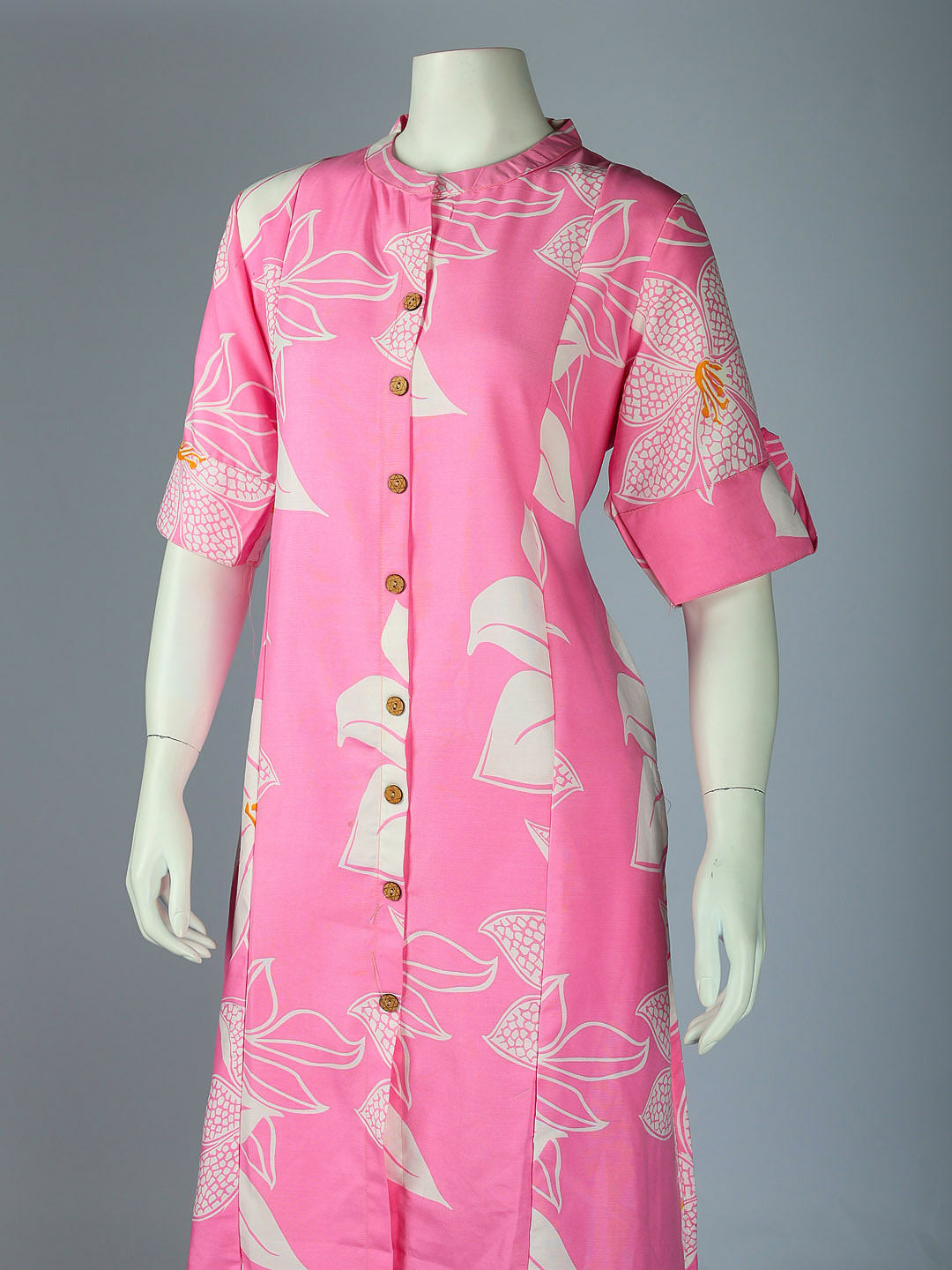 Printed Cotton Blend Kurta With Pant