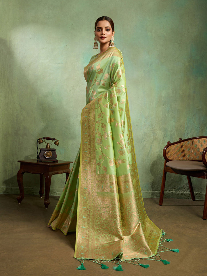 Woven Design Art Silk Saree