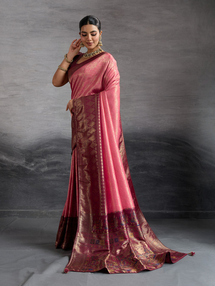 Woven Design Kanjivaram Silk Saree