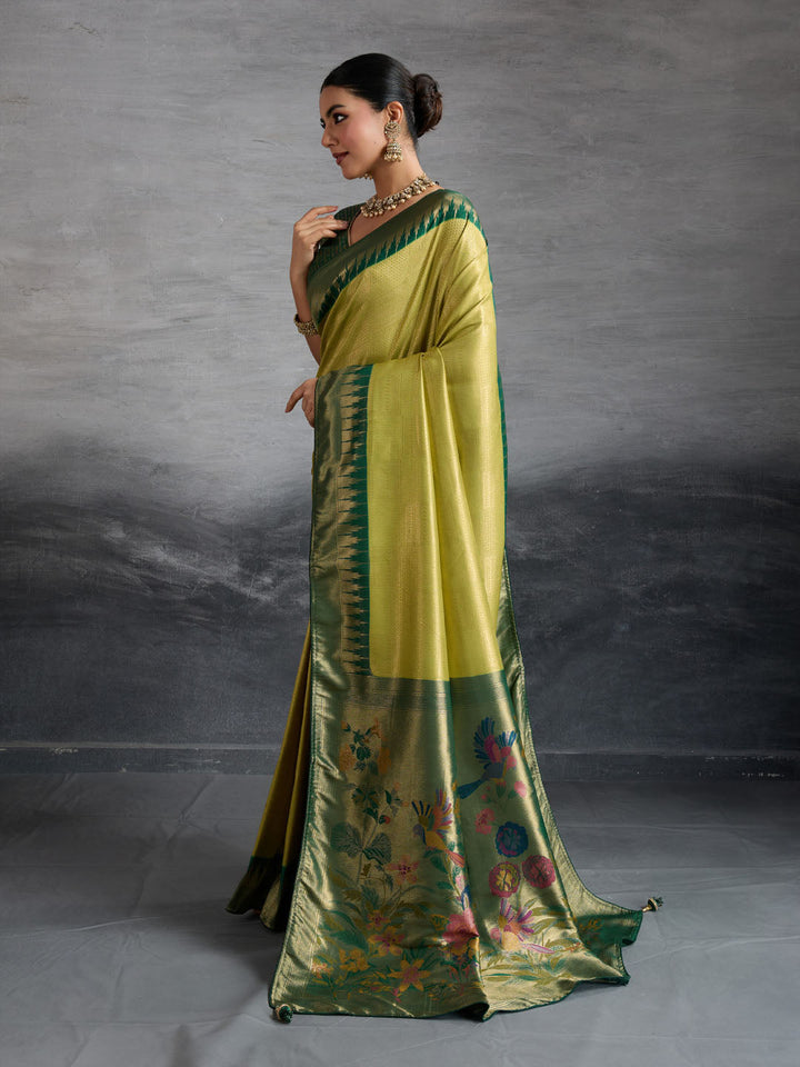 Woven Design Kanjivaram Silk Saree