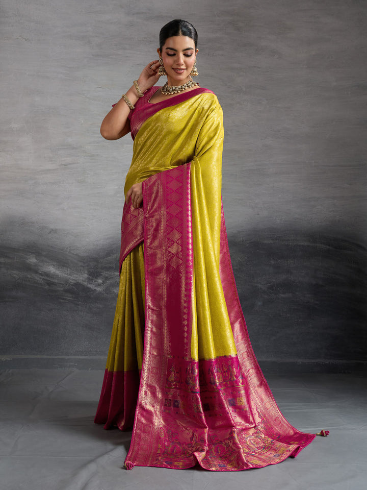 Woven Design Kanjivaram Silk Saree
