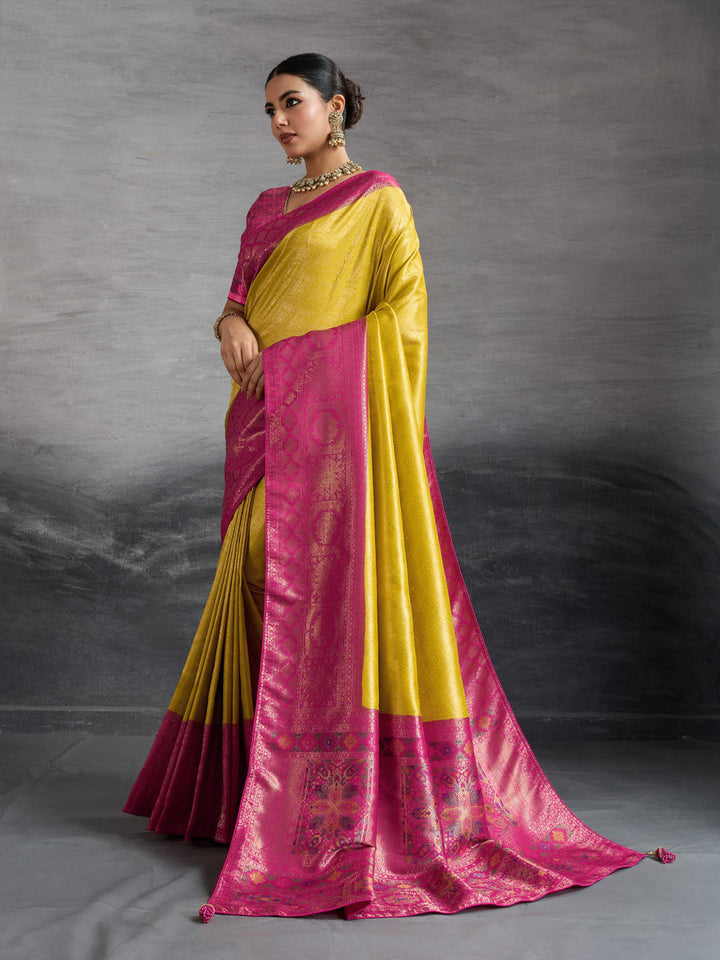 Woven Design Kanjivaram Silk Saree