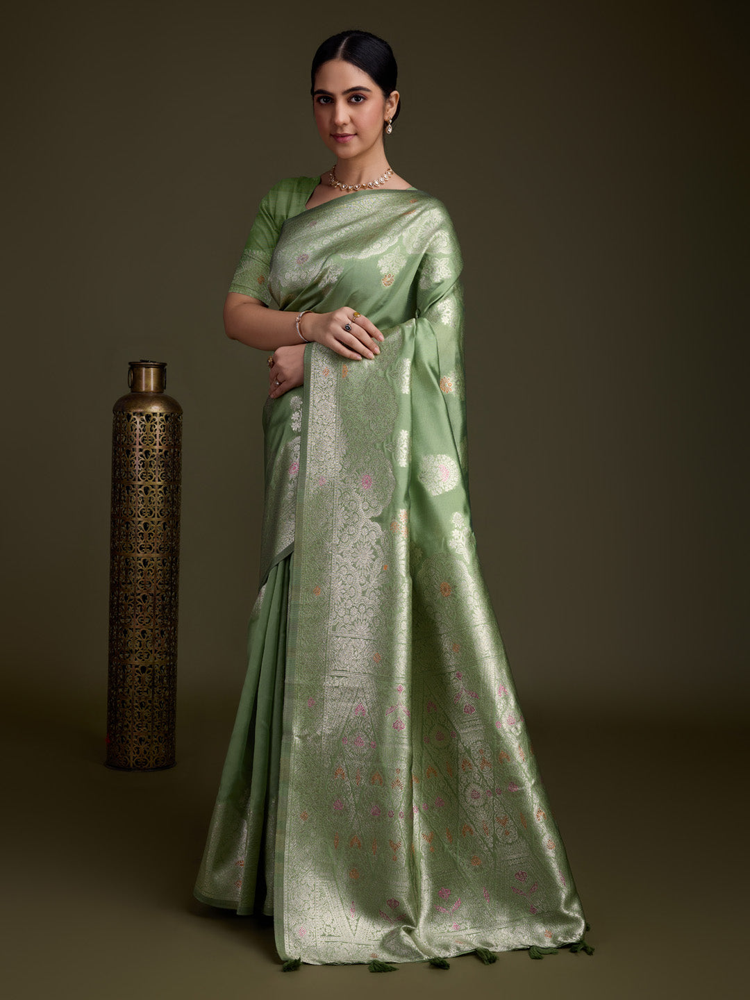 Woven Design Art Silk Saree
