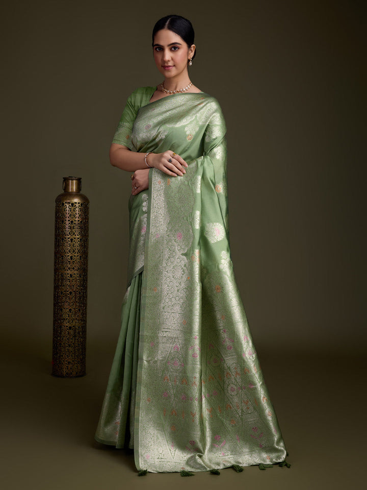 Woven Design Art Silk Saree