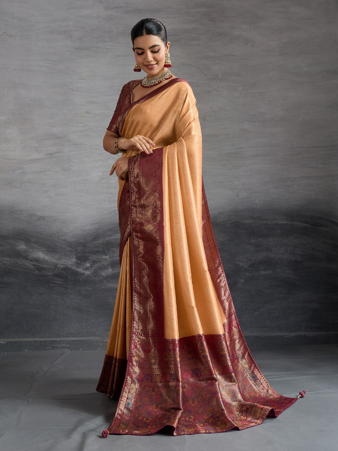 Woven Design Kanjivaram Silk Saree