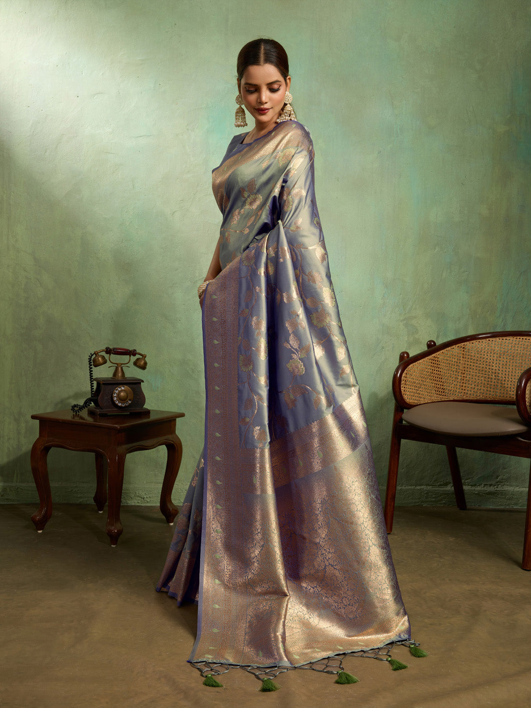Woven Design Art Silk Saree