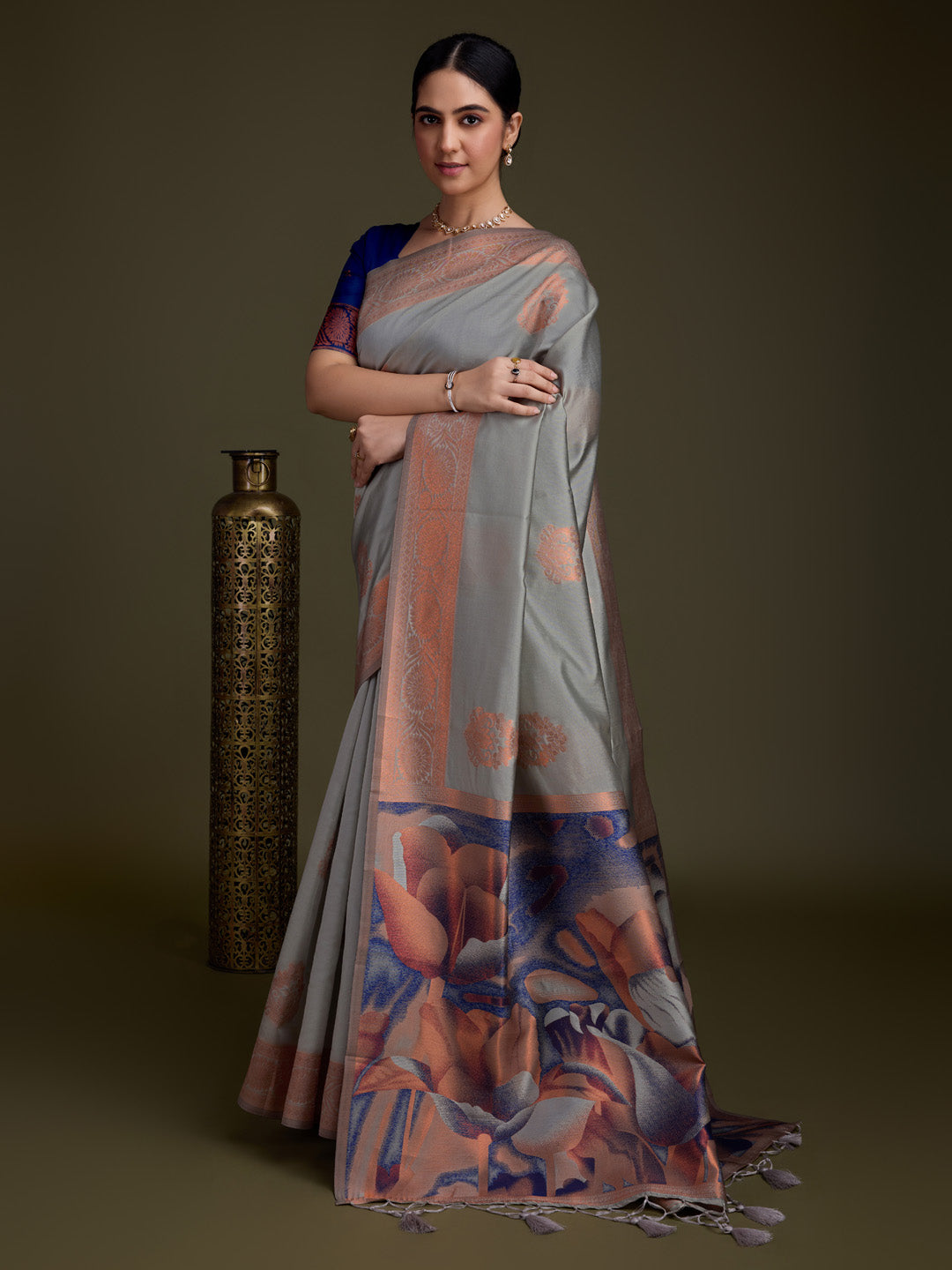 Woven Design Art Silk Saree