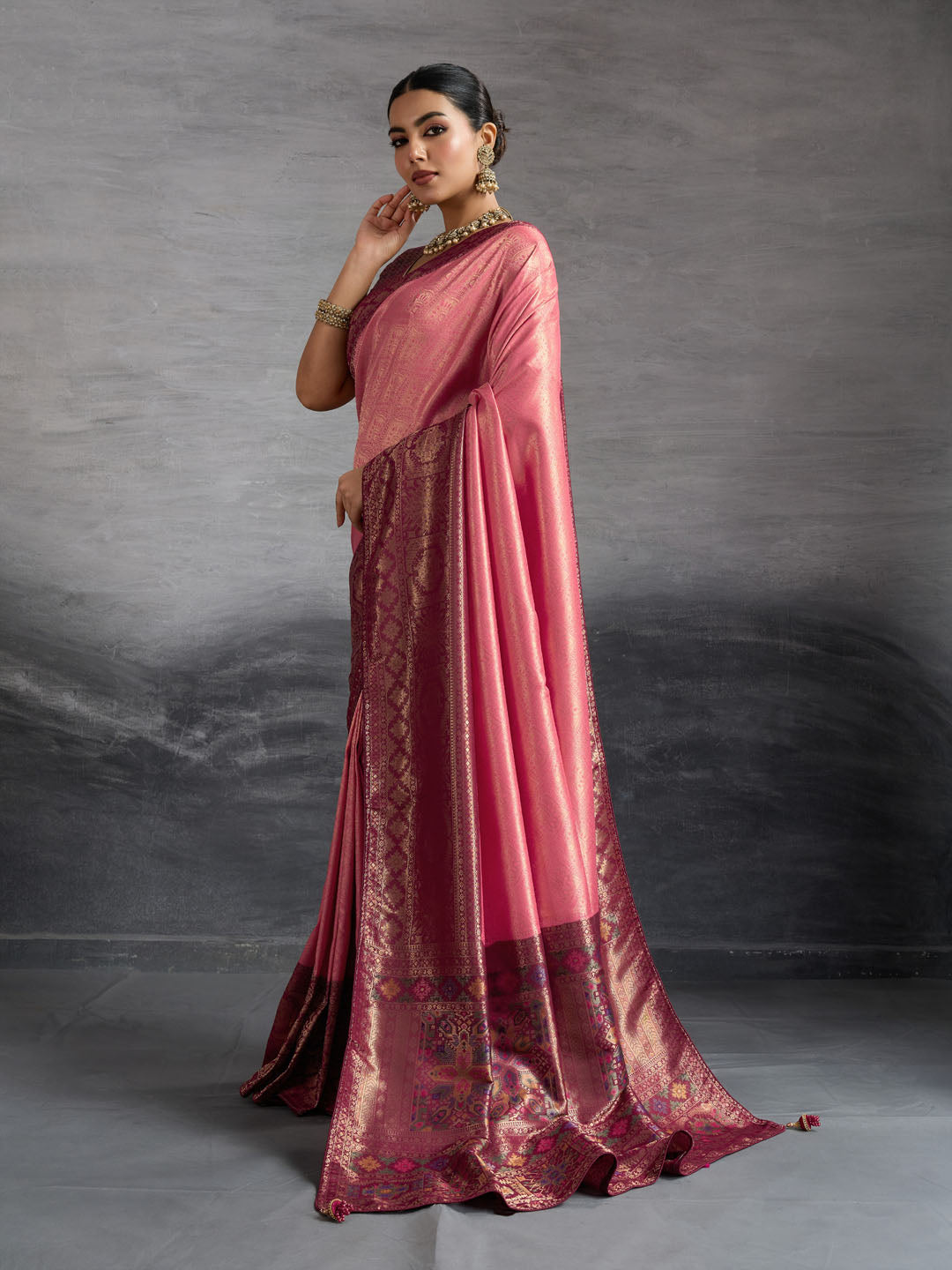 Woven Design Kanjivaram Silk Saree