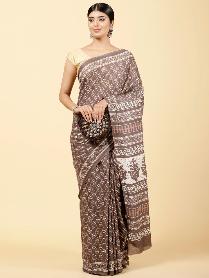 Printed Cotton Saree