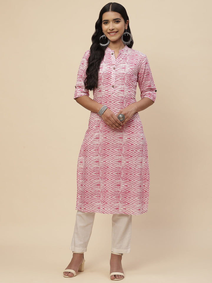 Printed Cotton Kurta