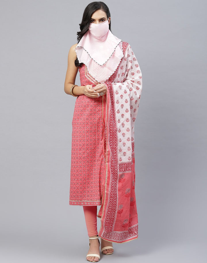 Cotton Printed Suit Piece