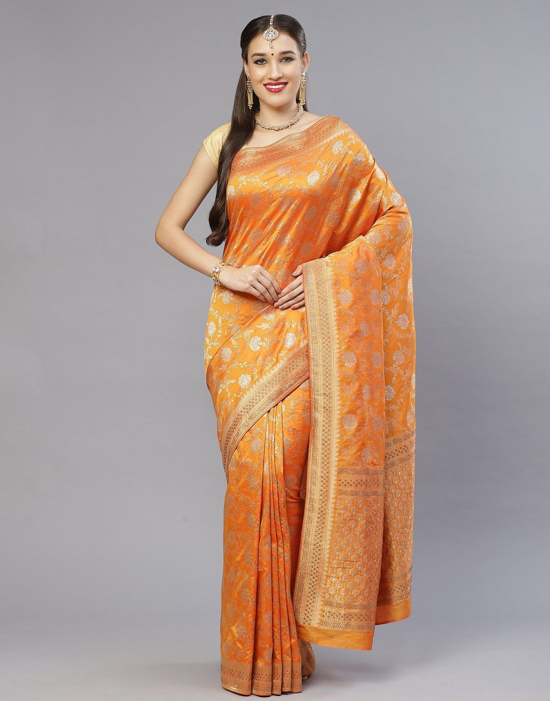 Banarasi Woven Embroider Saree