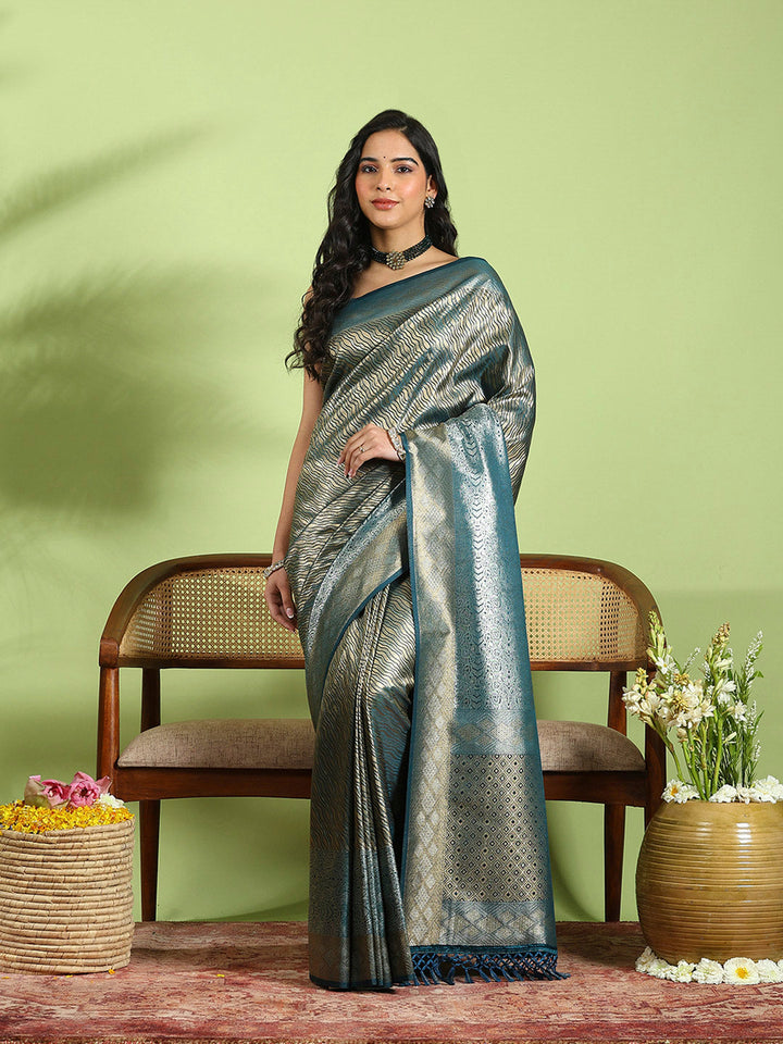 Woven Design Art Silk Saree