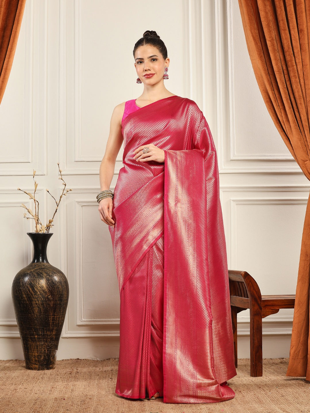 Woven Design Art Silk Saree