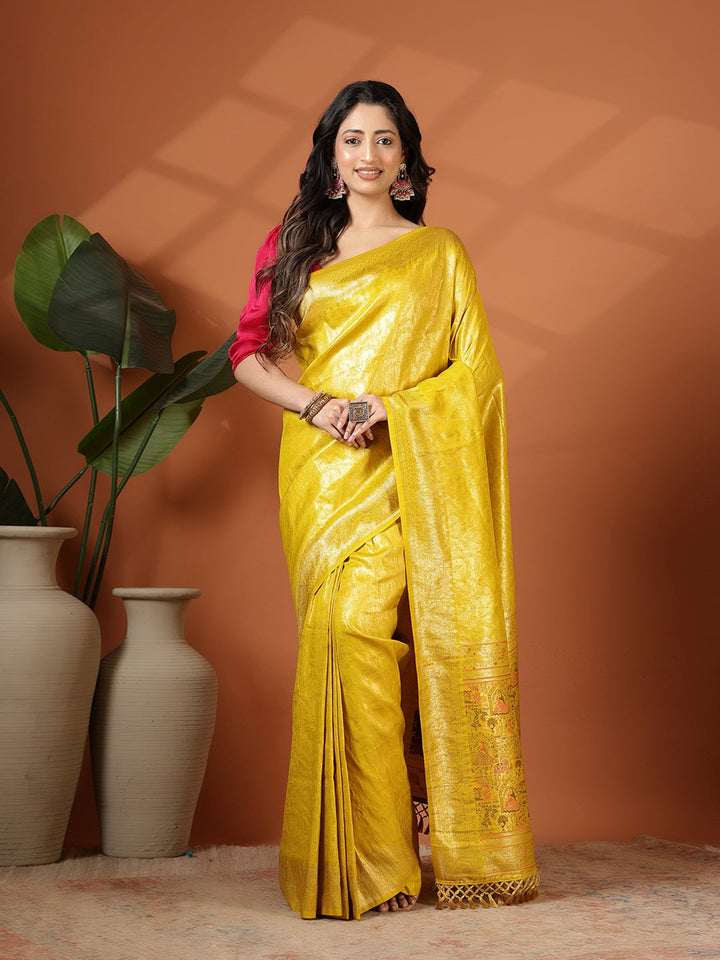 Woven Design Art Silk Saree