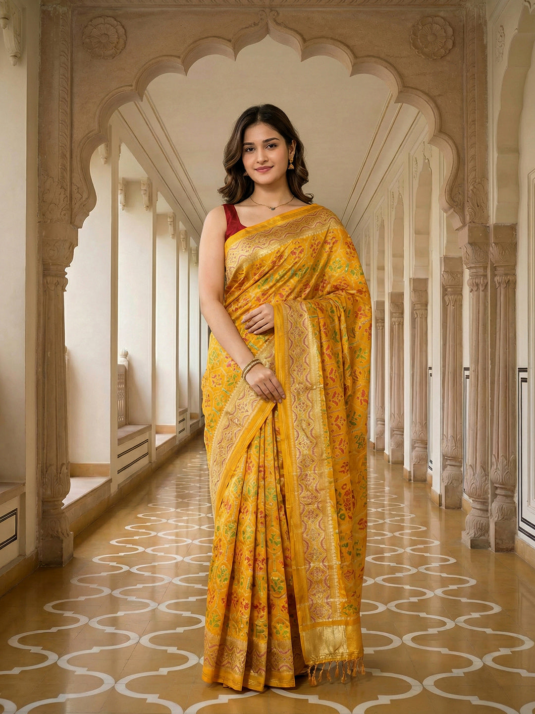 Woven Design Art Silk Saree