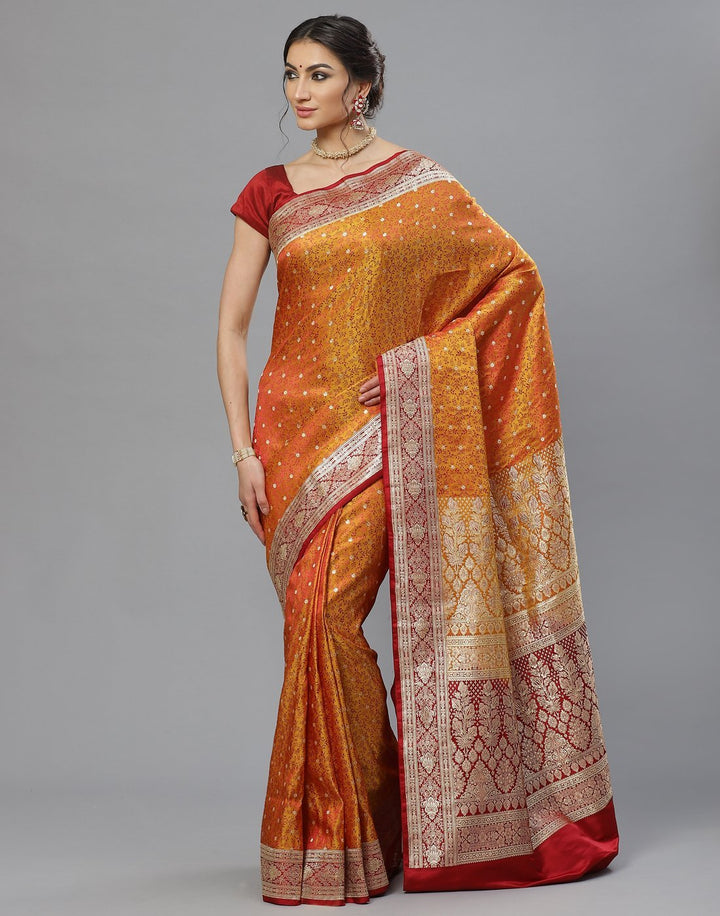 Woven Banarasi Tanchoi Saree
