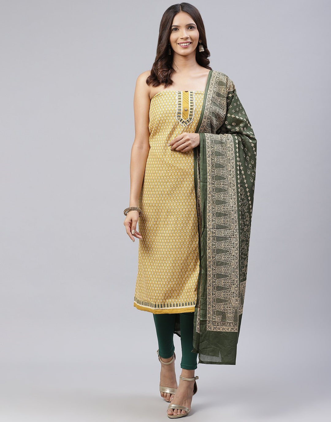 Printed Cotton Suit Piece