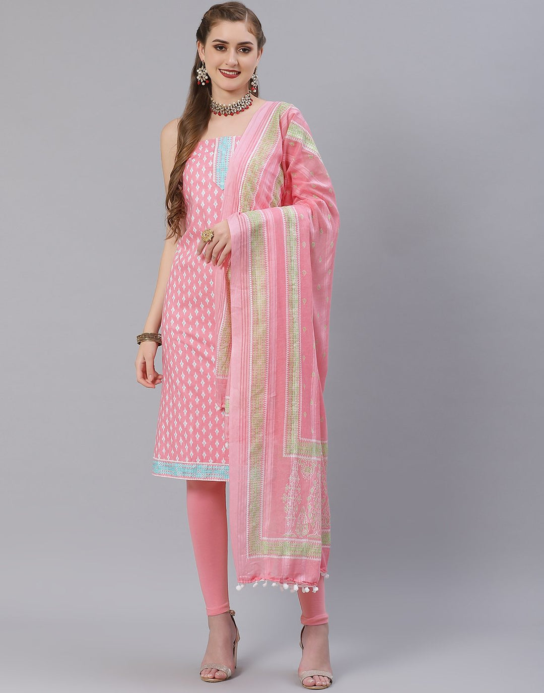 Cotton Printed Suit Piece