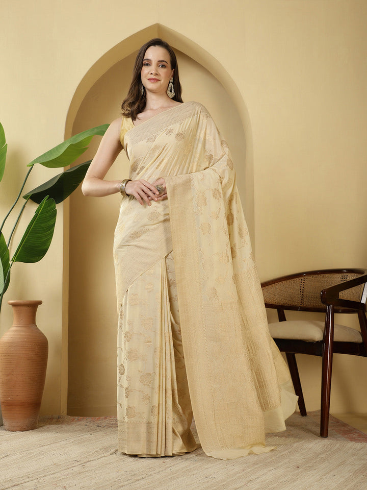 Zari Jaal Georgette Saree