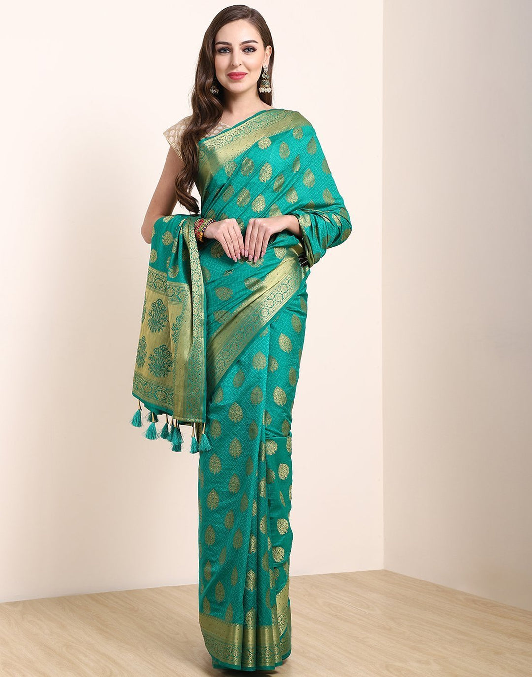 Pink Art Handloom Saree