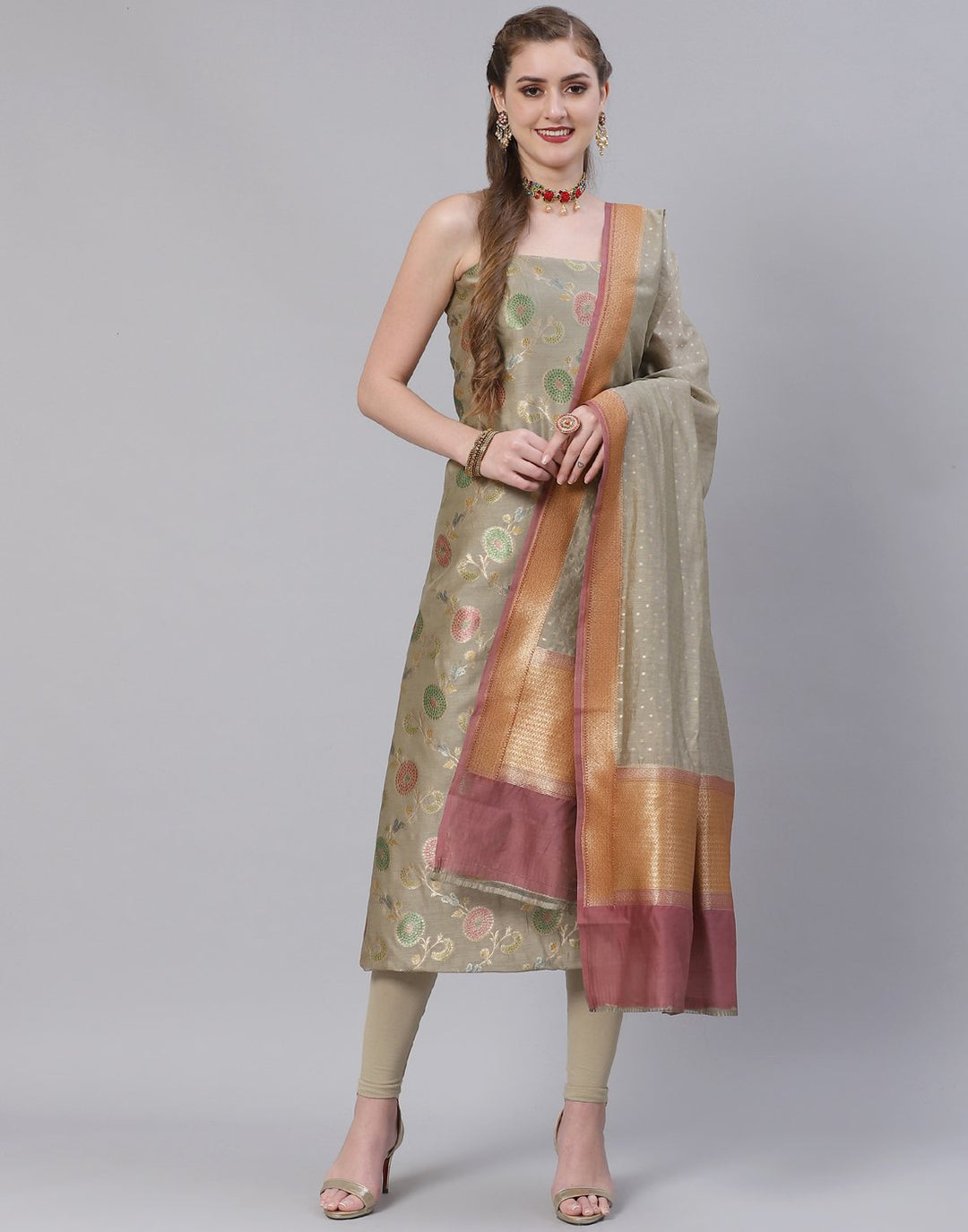 PURE BANARSI SUIT SET
