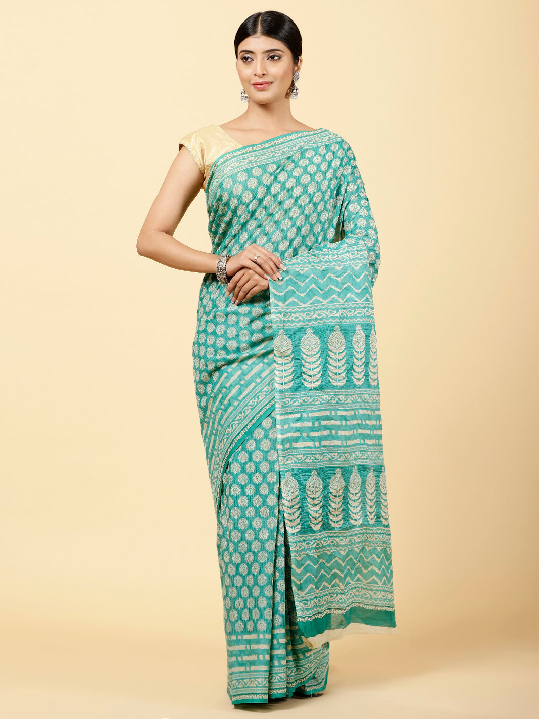 Printed Cotton Saree