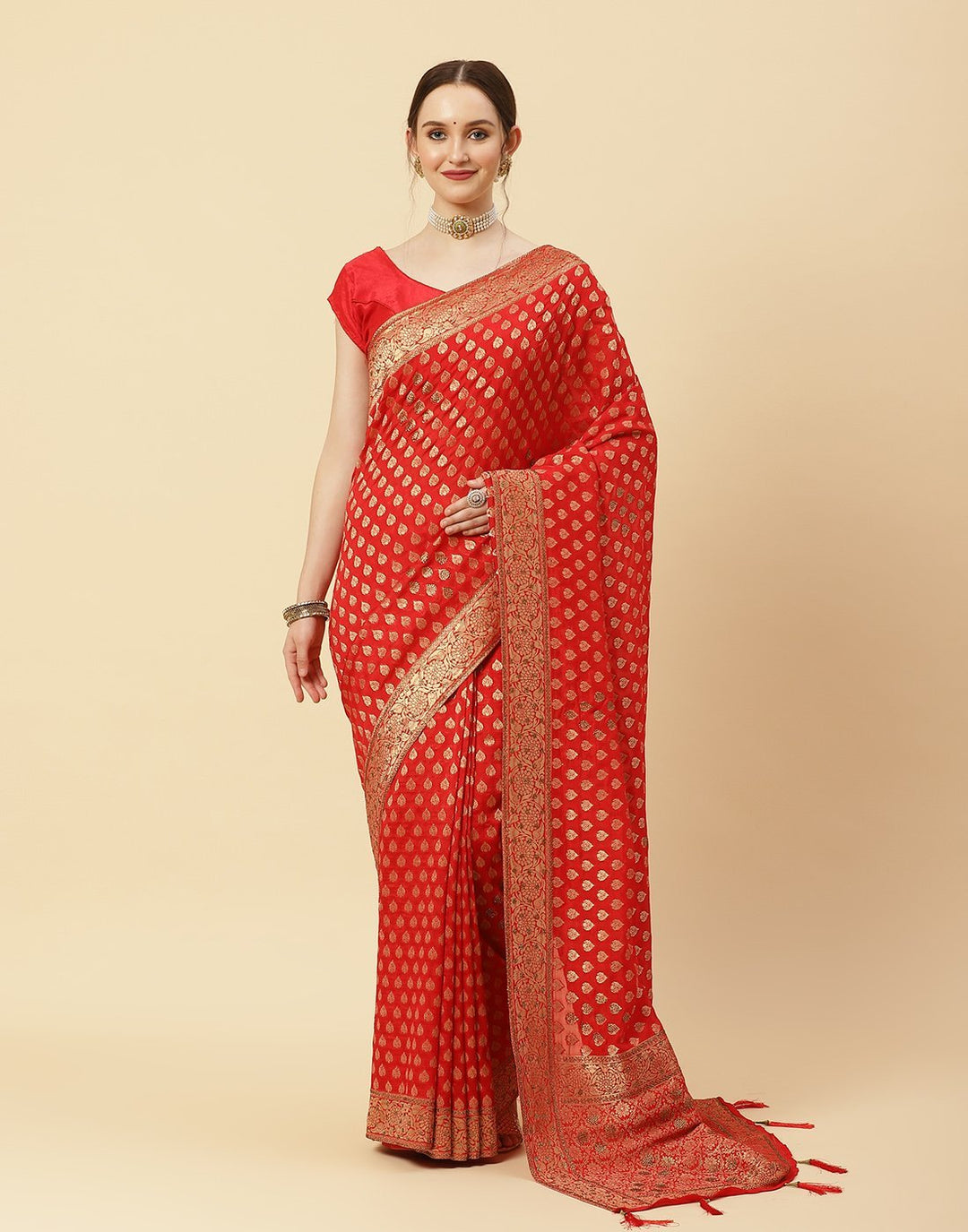 Embroidered Art Georgette Saree